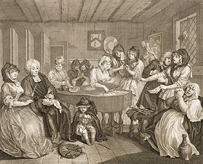 Moll's Wake William Hogarth